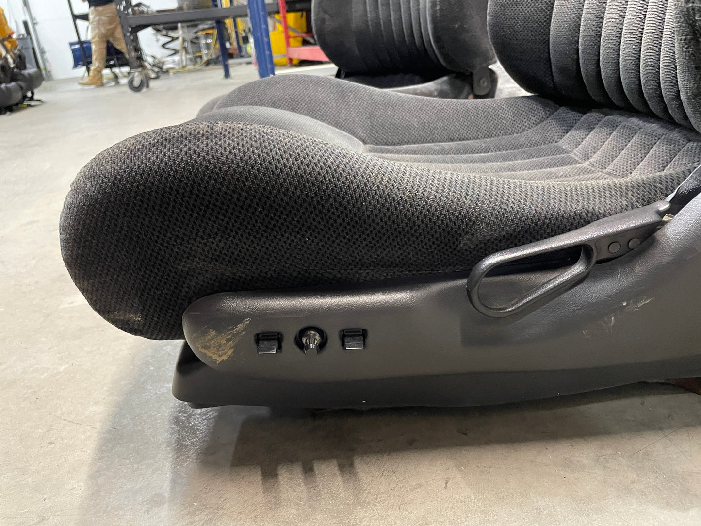 2000 Pontiac Firebird Trans Am Formula Seats Fronts and Rears Ebony Black Cloth OEM
