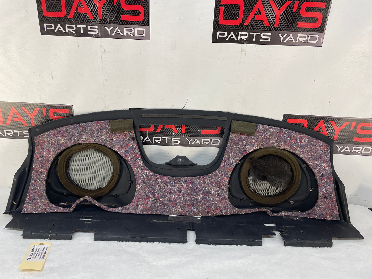 2005 Pontiac GTO Rear Window Interior Package Deck Tray Trim Panel OEM