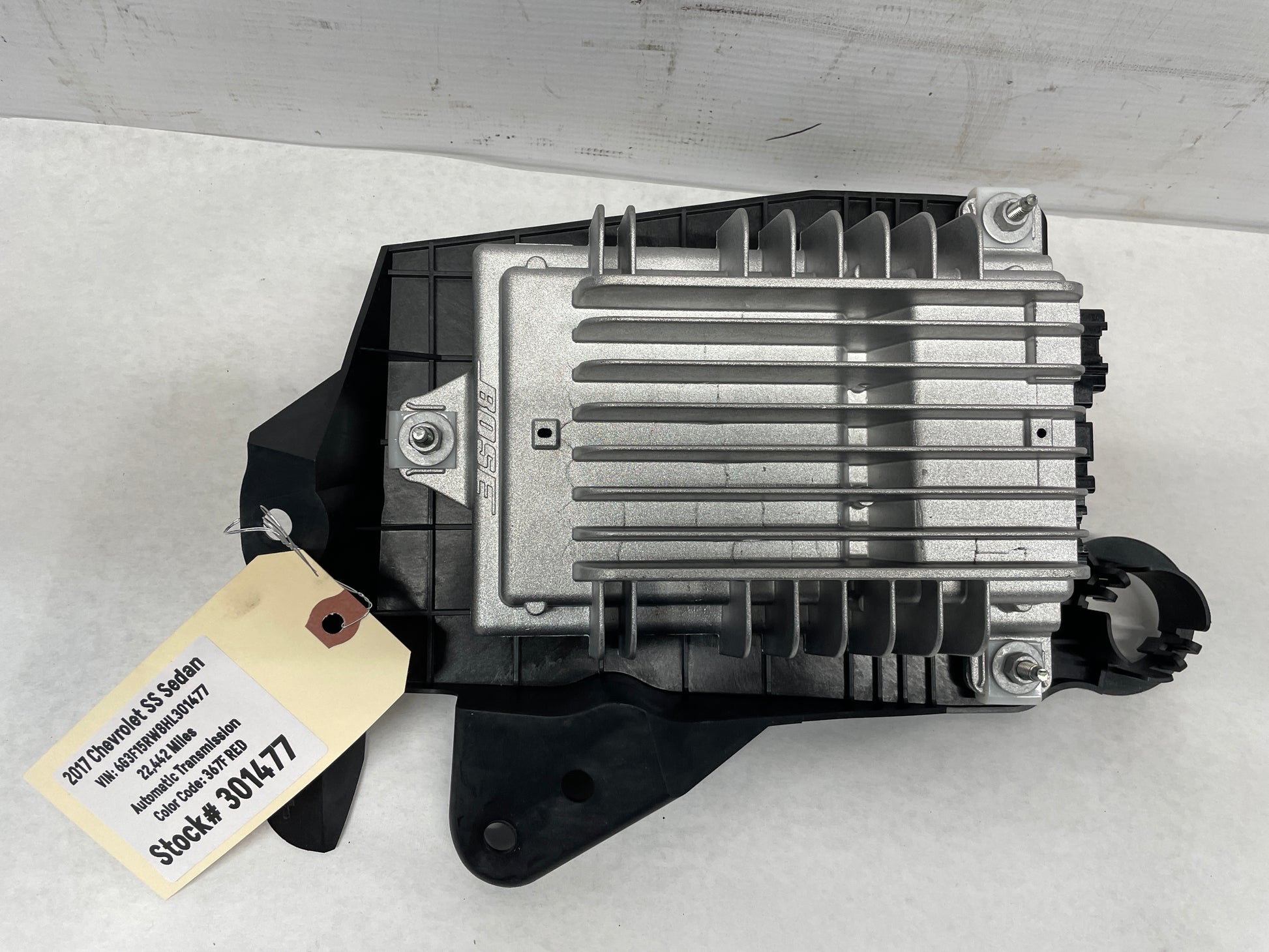 2017 Chevy SS Sedan Bose Stereo Radio Amplifier OEM - Day's Parts Yard