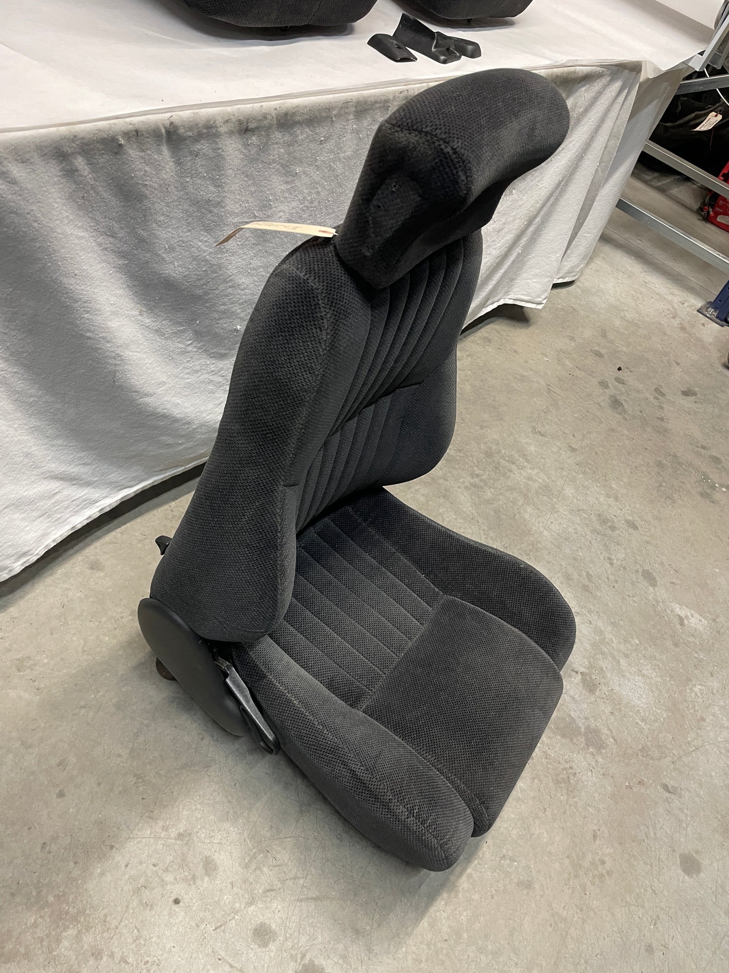 2000 Pontiac Firebird Trans Am Formula Seats Fronts and Rears Ebony Black Cloth OEM