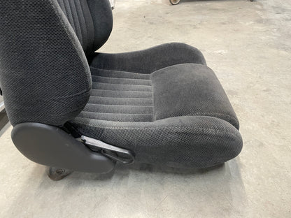 2000 Pontiac Firebird Trans Am Formula Seats Fronts and Rears Ebony Black Cloth OEM