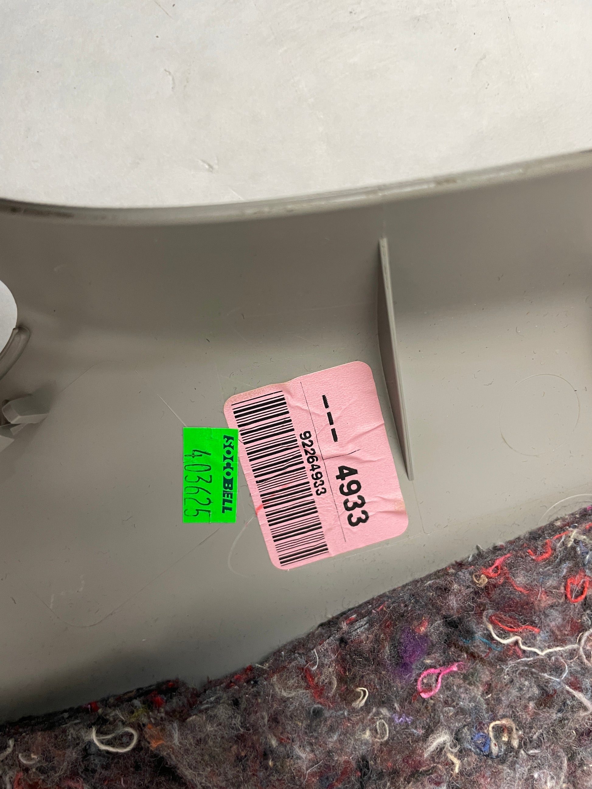 2014 Chevy SS Sedan LH Driver Interior C Pillar Trim Molding Panel OEM - Day's Parts Yard