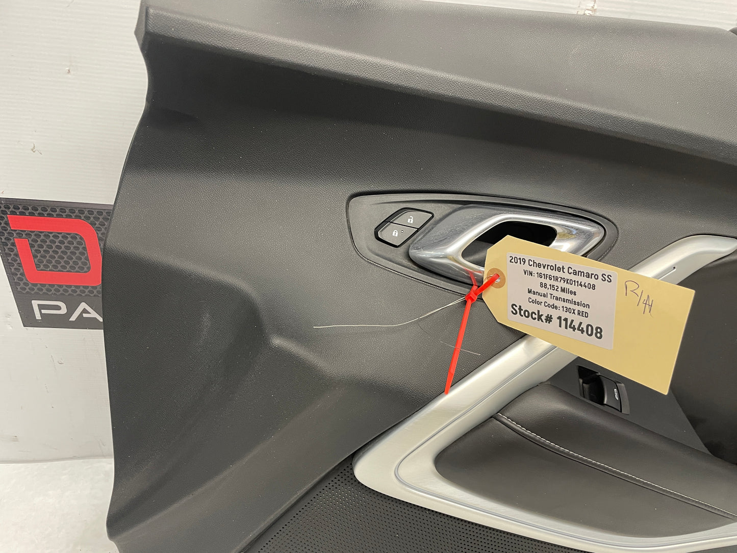 2019 Chevy Camaro SS RH Passenger Front Door Panel OEM - Day's Parts Yard