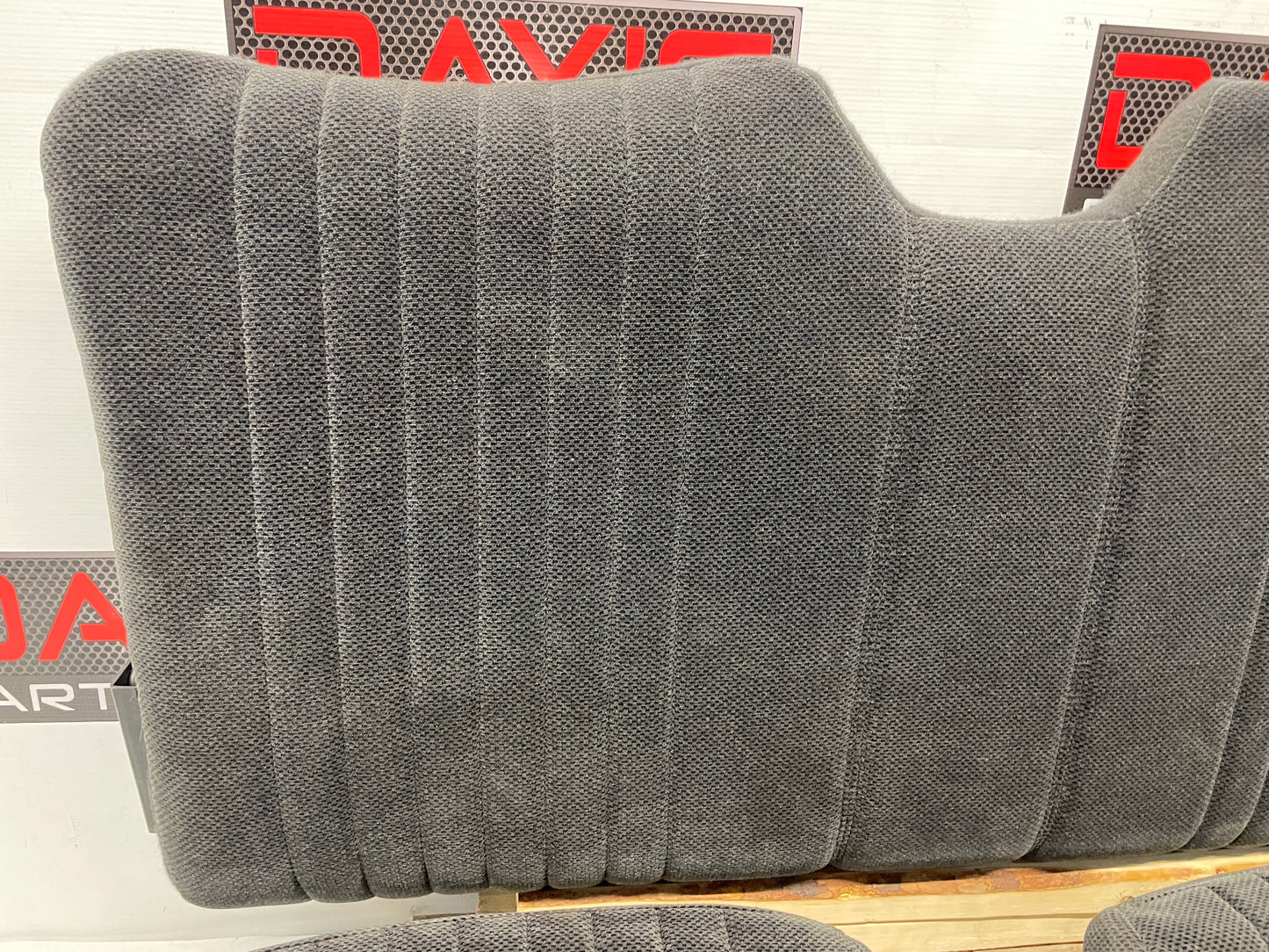 2000 Pontiac Firebird Trans Am Formula Seats Fronts and Rears Ebony Black Cloth OEM