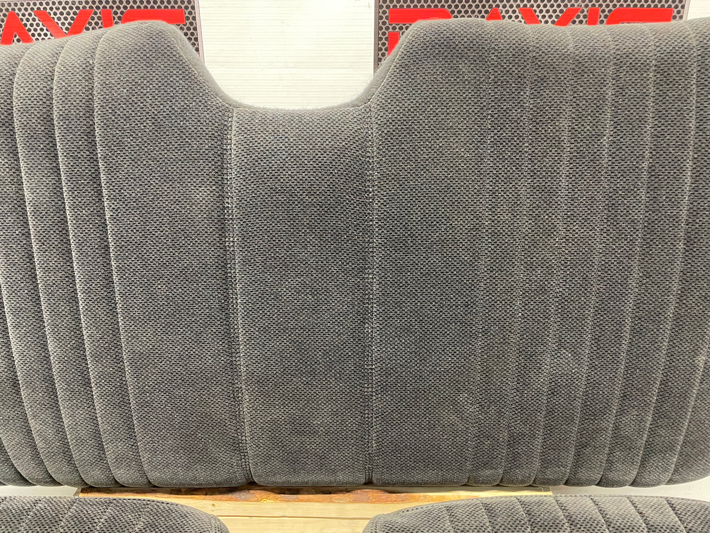 2000 Pontiac Firebird Trans Am Formula Seats Fronts and Rears Ebony Black Cloth OEM