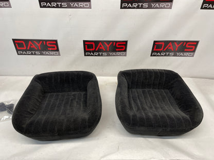 2000 Pontiac Firebird Trans Am Formula Seats Fronts and Rears Ebony Black Cloth OEM