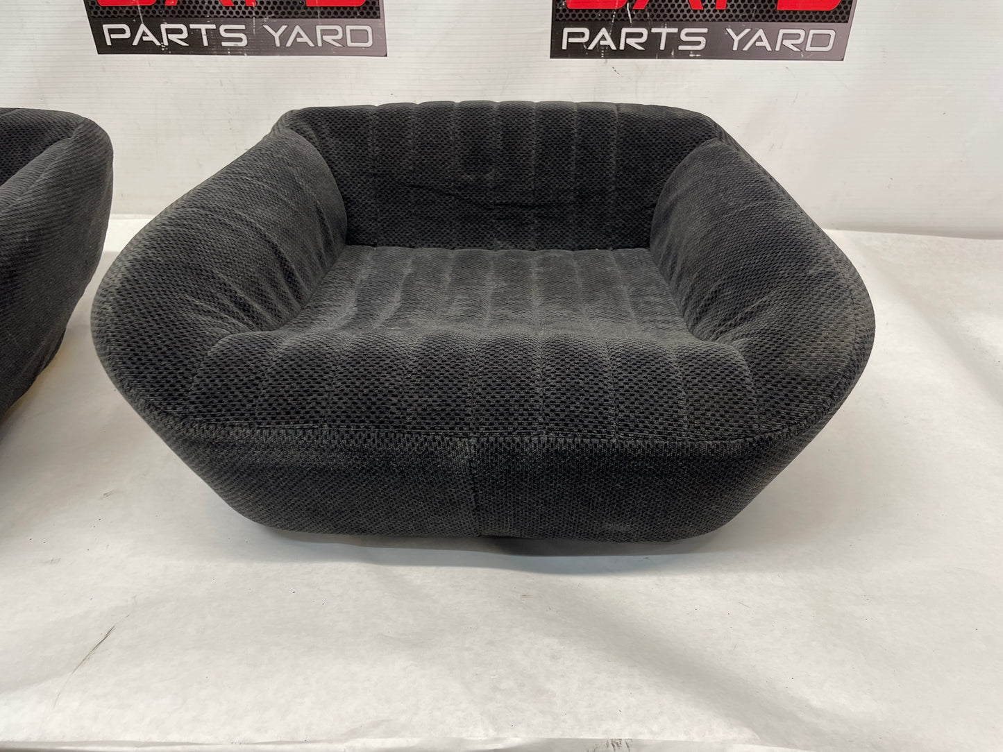 2000 Pontiac Firebird Trans Am Formula Seats Fronts and Rears Ebony Black Cloth OEM