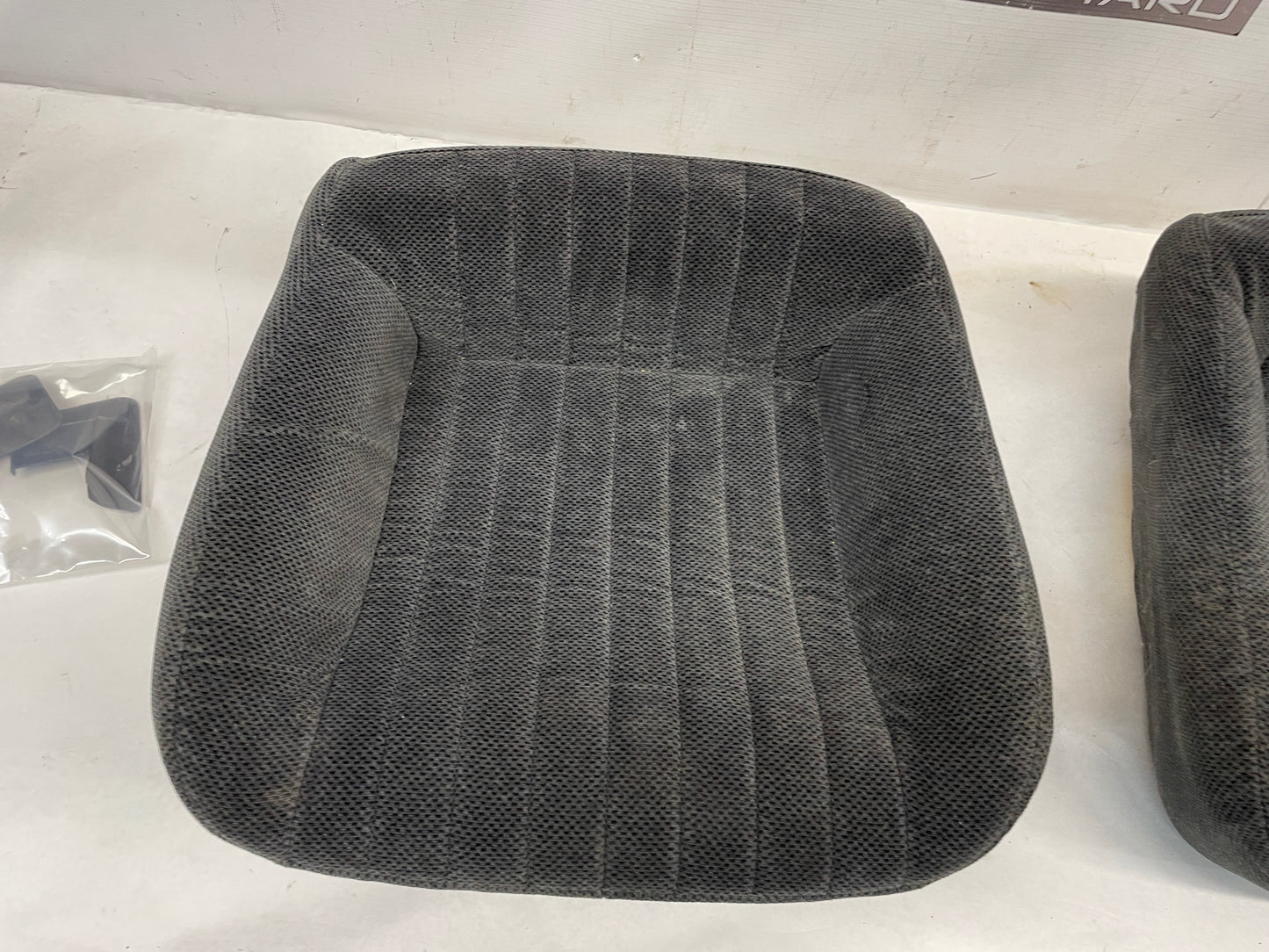 2000 Pontiac Firebird Trans Am Formula Seats Fronts and Rears Ebony Black Cloth OEM