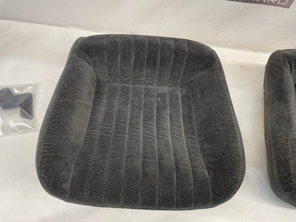 2000 Pontiac Firebird Trans Am Formula Seats Fronts and Rears Ebony Black Cloth OEM