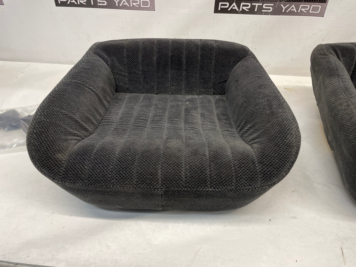 2000 Pontiac Firebird Trans Am Formula Seats Fronts and Rears Ebony Black Cloth OEM