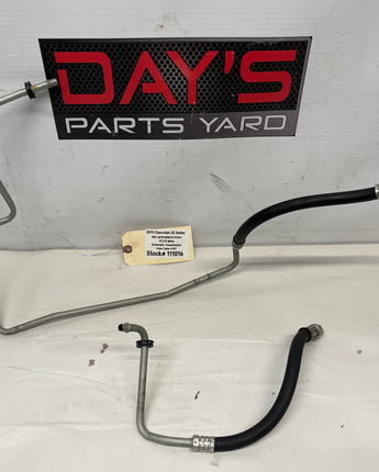 2015 Chevy SS Sedan Transmission Fluid Cooler Lines Hoses OEM