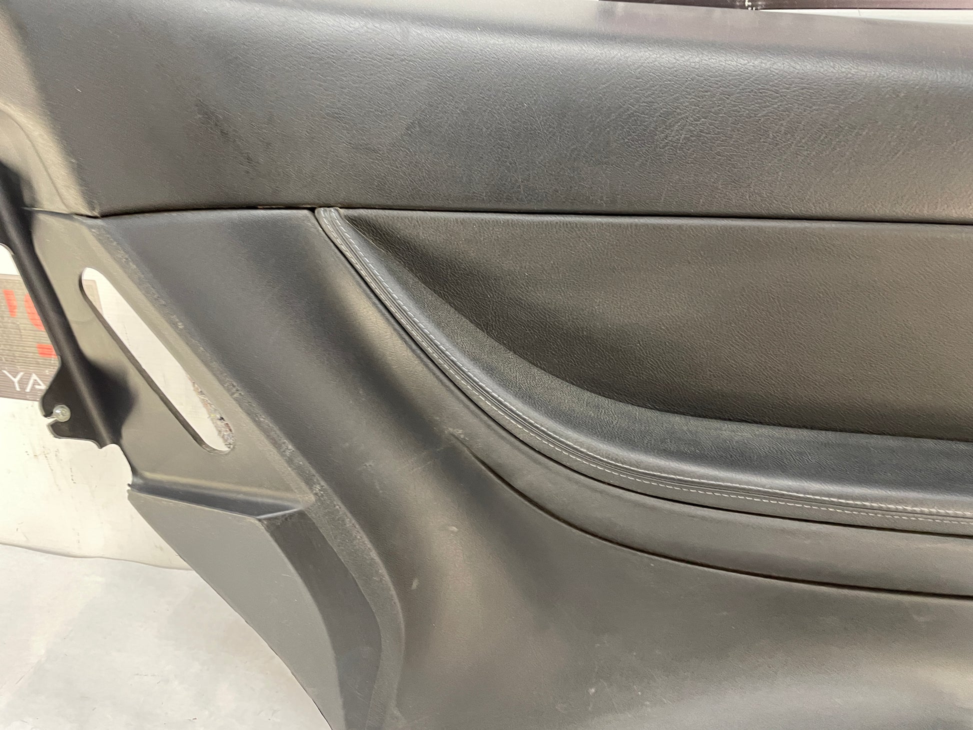 2004 Pontiac GTO LH Driver Rear Interior Quarter Door Panel Trim Black OEM - Day's Parts Yard