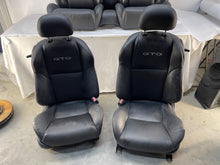 2005 Pontiac GTO Seats Front and Rear Black Leather OEM