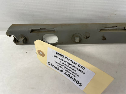 2005 Pontiac GTO LH Driver Front Bumper Fender Brackets Guide OEM - Day's Parts Yard