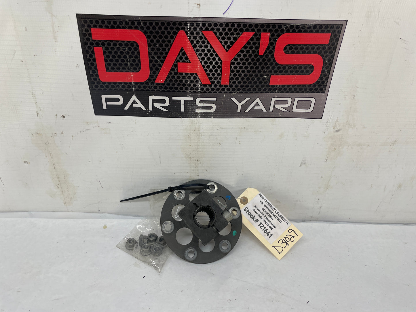 2004 Chevy C5 Corvette Flywheel Flexplate Driveshaft Torque Tube Flex Plate Coupler OEM - Day's Parts Yard