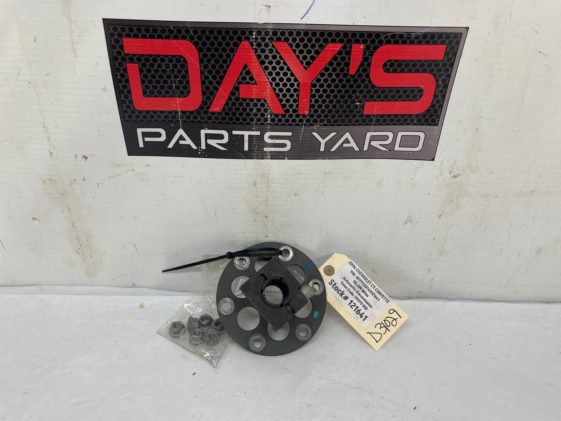 2004 Chevy C5 Corvette Flywheel Flexplate Driveshaft Torque Tube Flex Plate Coupler OEM - Day's Parts Yard