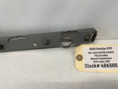 2005 Pontiac GTO RH Passenger Front Bumper Fender Brackets Guide OEM - Day's Parts Yard