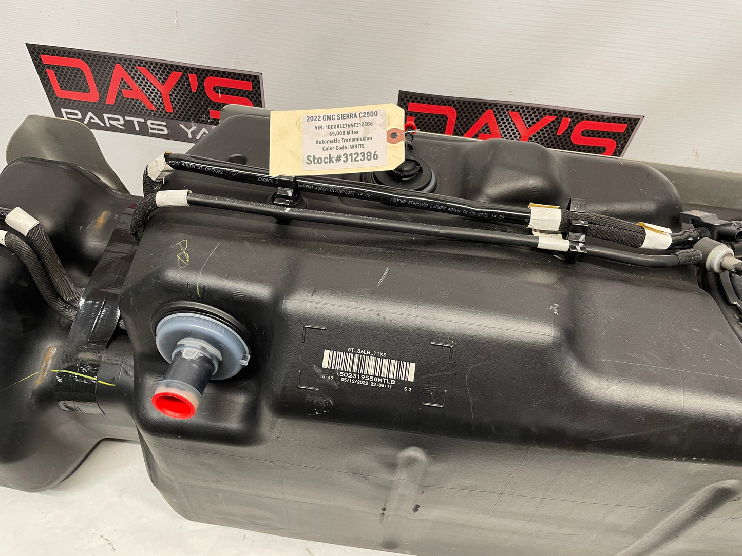 2022 GMC Sierra C2500 Fuel Gas Tank OEM - Day's Parts Yard