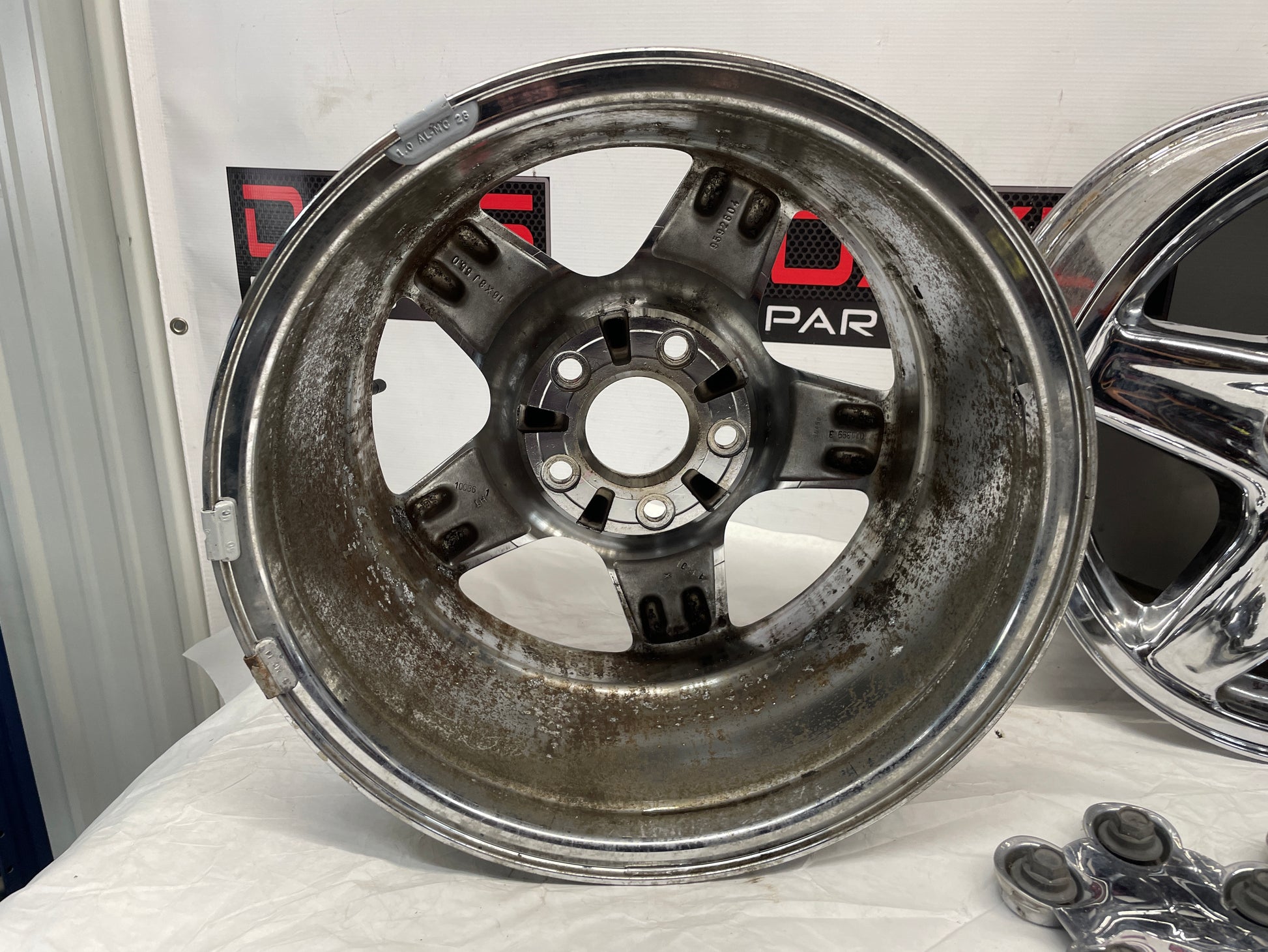 1998 Chevy Camaro Z28 Factory OEM Chrome 16x8 Wheels - Day's Parts Yard