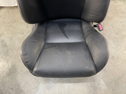 2005 Pontiac GTO Seats Front and Rear Black Leather OEM