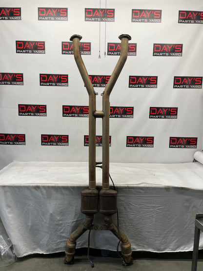 2001 Chevy C5 Corvette Mid Center Muffler Exhaust X H PIPE OEM - Day's Parts Yard