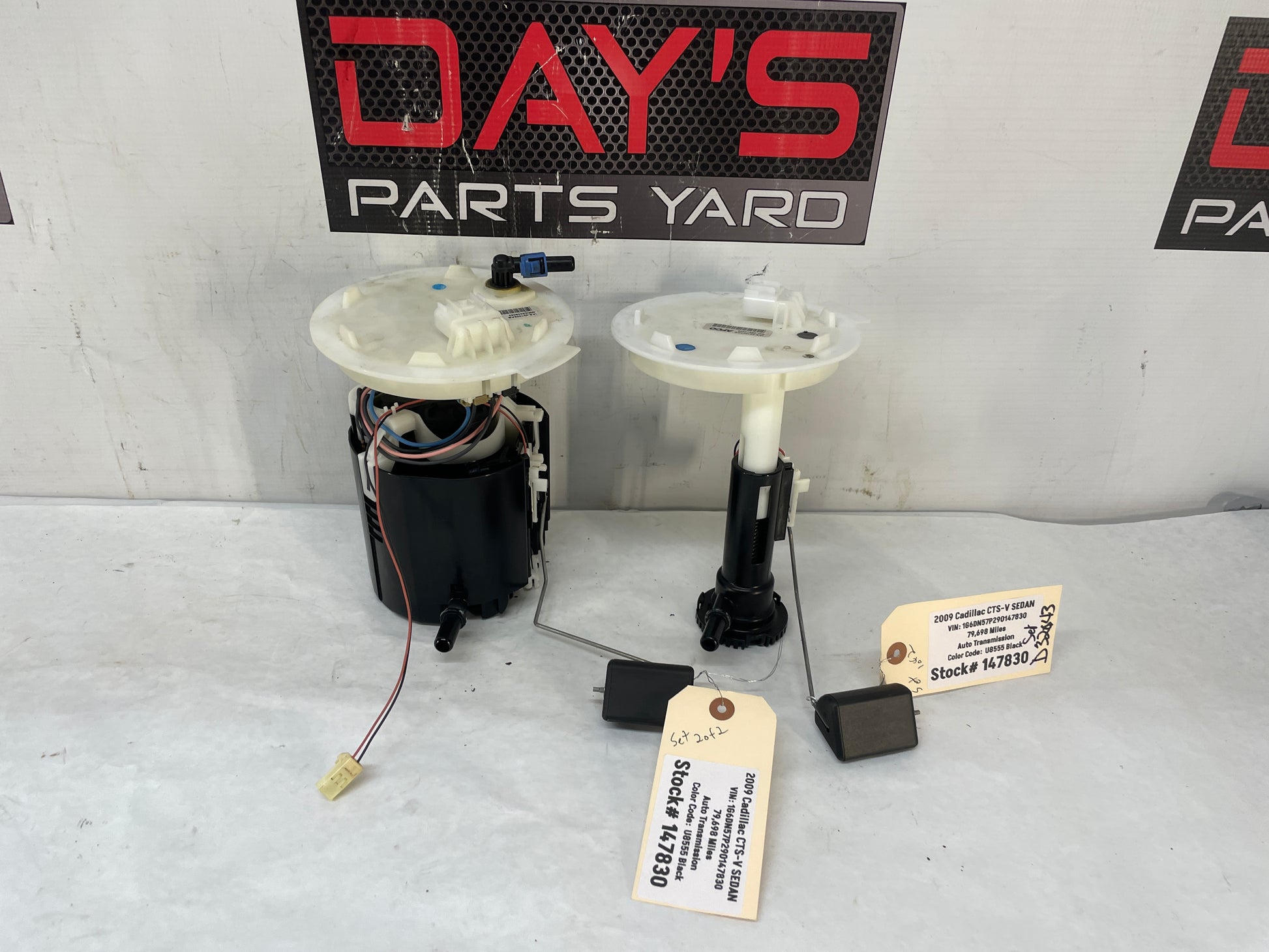 2009 Cadillac CTS-V Sedan Fuel Pump & Level Sending Unit OEM - Day's Parts Yard