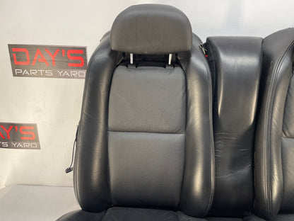 2005 Pontiac GTO Seats Front and Rear Black Leather OEM
