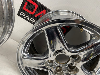 1998 Chevy Camaro Z28 Factory OEM Chrome 16x8 Wheels - Day's Parts Yard
