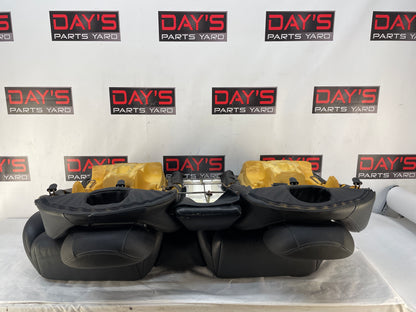 2005 Pontiac GTO Seats Front and Rear Black Leather OEM