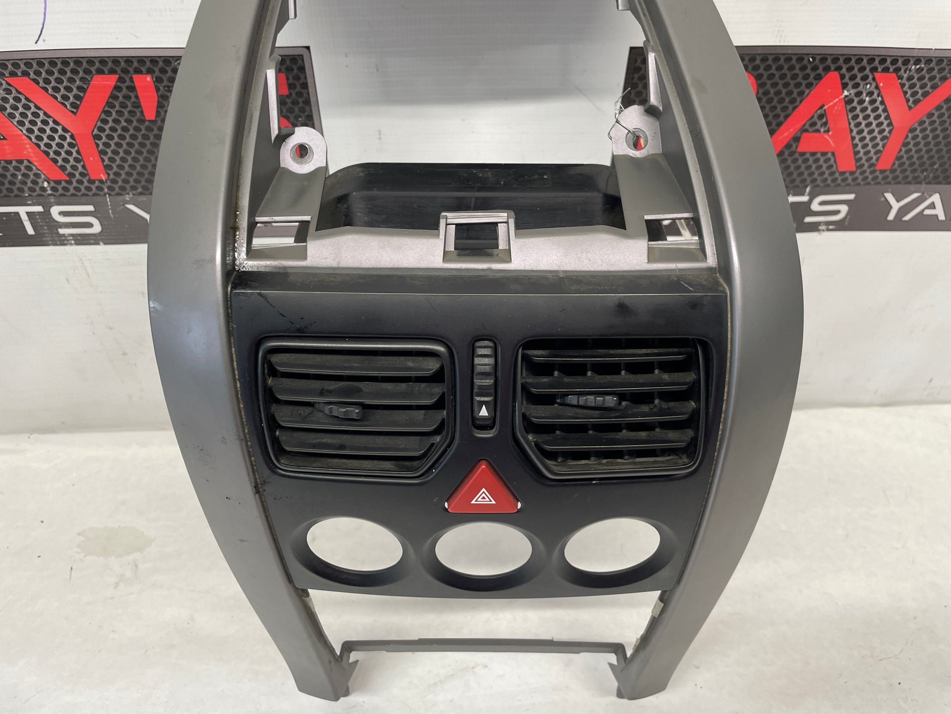 2005 Pontiac GTO Center Dash Radio HVAC Bezel Plate Panel Trim OEM - Day's Parts Yard