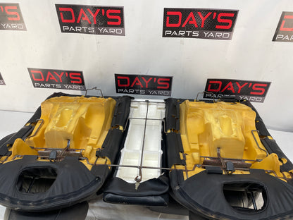 2005 Pontiac GTO Seats Front and Rear Black Leather OEM