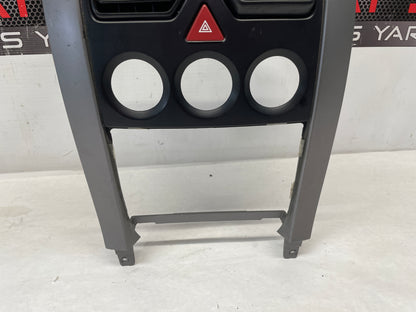 2005 Pontiac GTO Center Dash Radio HVAC Bezel Plate Panel Trim OEM - Day's Parts Yard