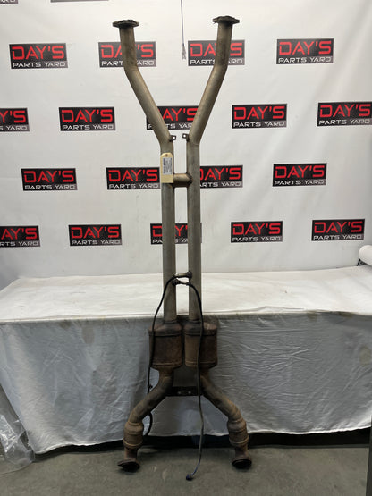 2001 Chevy C5 Corvette Mid Center Muffler Exhaust X H PIPE OEM - Day's Parts Yard