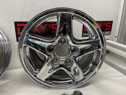 1998 Chevy Camaro Z28 Factory OEM Chrome 16x8 Wheels - Day's Parts Yard