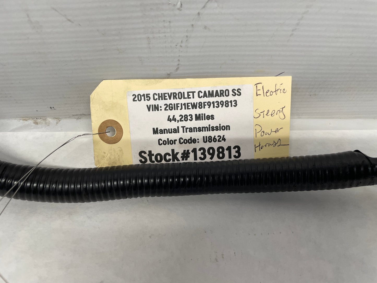2012 Chevy Camaro ZL1 Positive Starter Wire Wiring Harness OEM - Day's Parts Yard