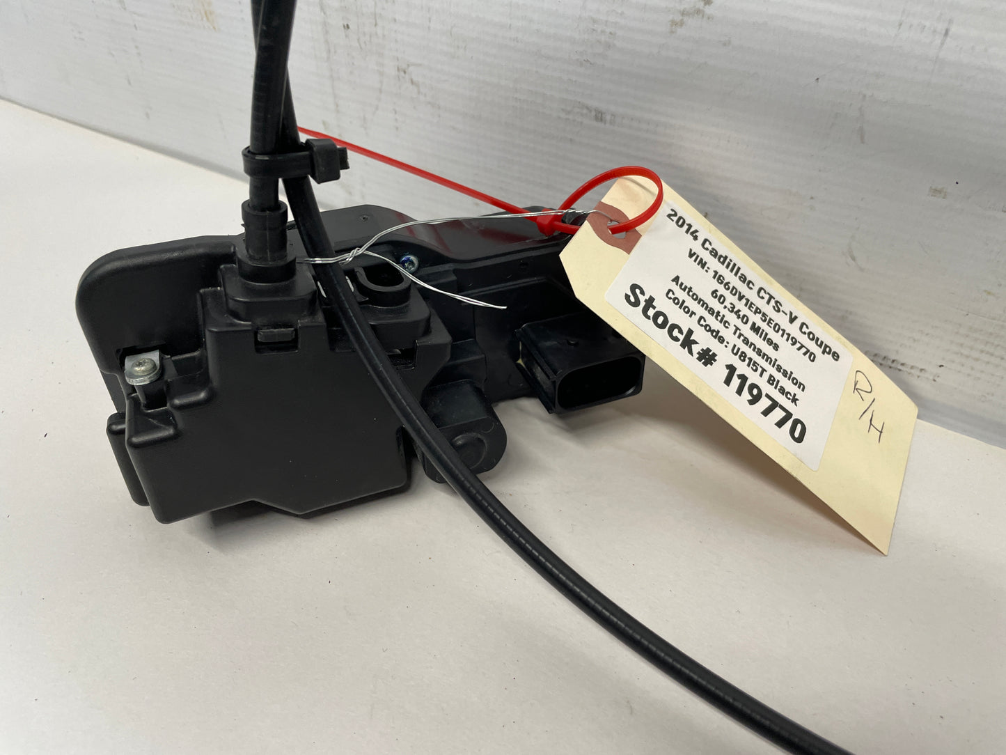 2014 Cadillac CTS-V Coupe RH Passenger Door Lock Actuator OEM