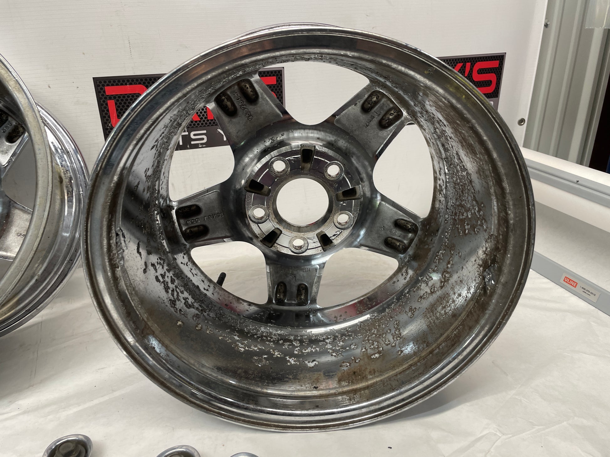 1998 Chevy Camaro Z28 Factory OEM Chrome 16x8 Wheels - Day's Parts Yard