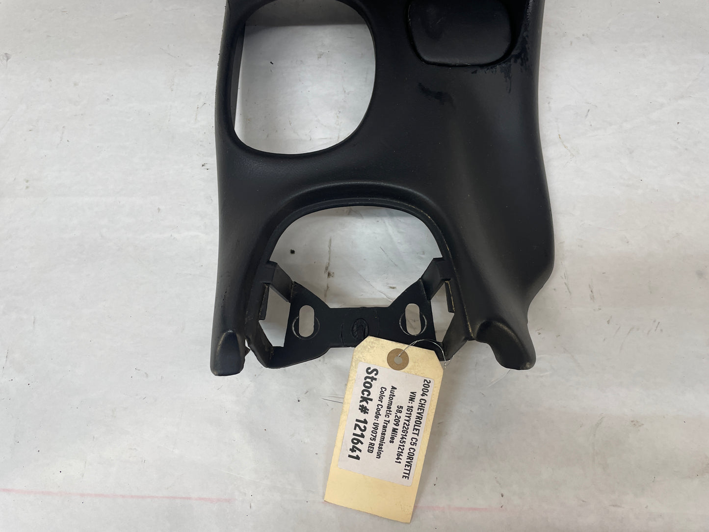 2004 Chevy C5 Corvette Radio Bezel Console Shift Plate Trim Panel Molding OEM - Day's Parts Yard