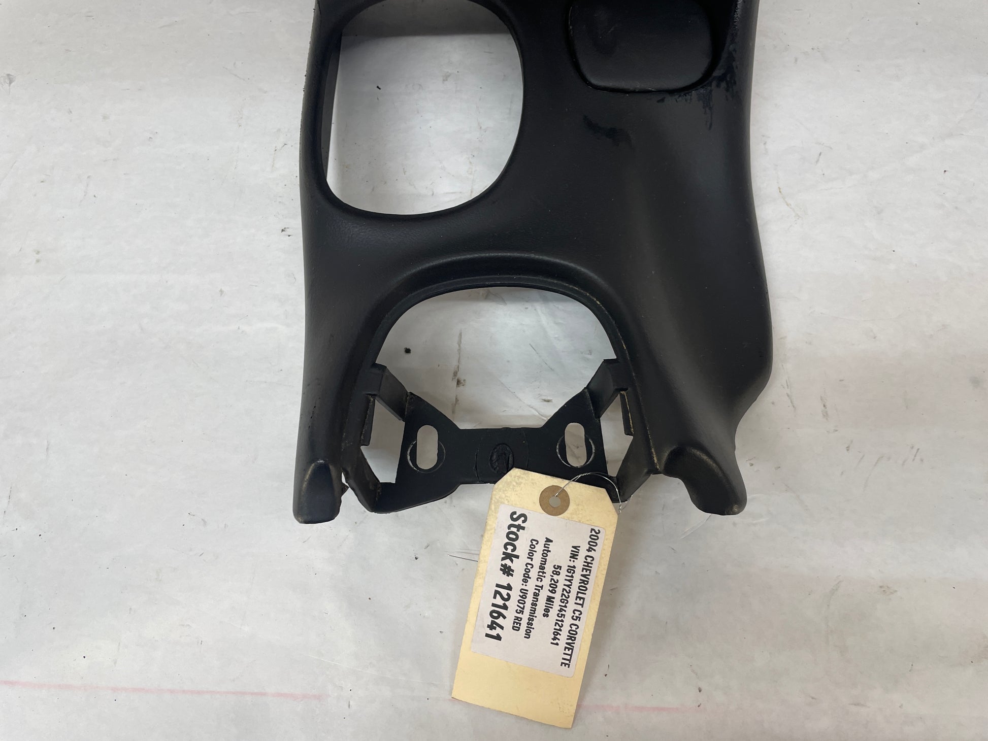 2004 Chevy C5 Corvette Radio Bezel Console Shift Plate Trim Panel Molding OEM - Day's Parts Yard
