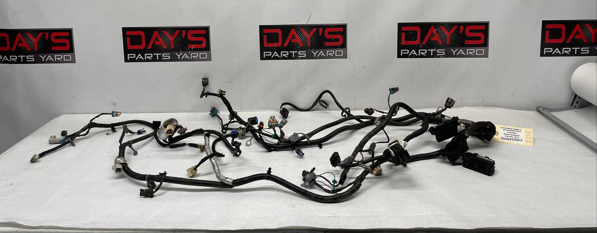 2012 Chevy Camaro ZL1 Engine Motor Transmission Wiring Wire Harness OEM - Day's Parts Yard