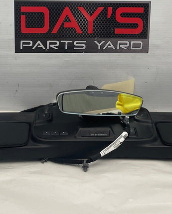 2018 Chevy Camaro ZL1 Conver Windshield Panel, Sun Visors & Rearview Mirror OEM