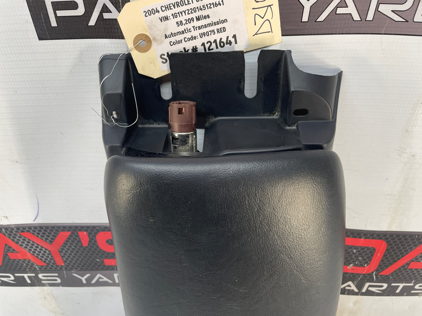 2004 Chevy C5 Corvette Corvette Center Console Arm Rest Assembly OEM - Day's Parts Yard