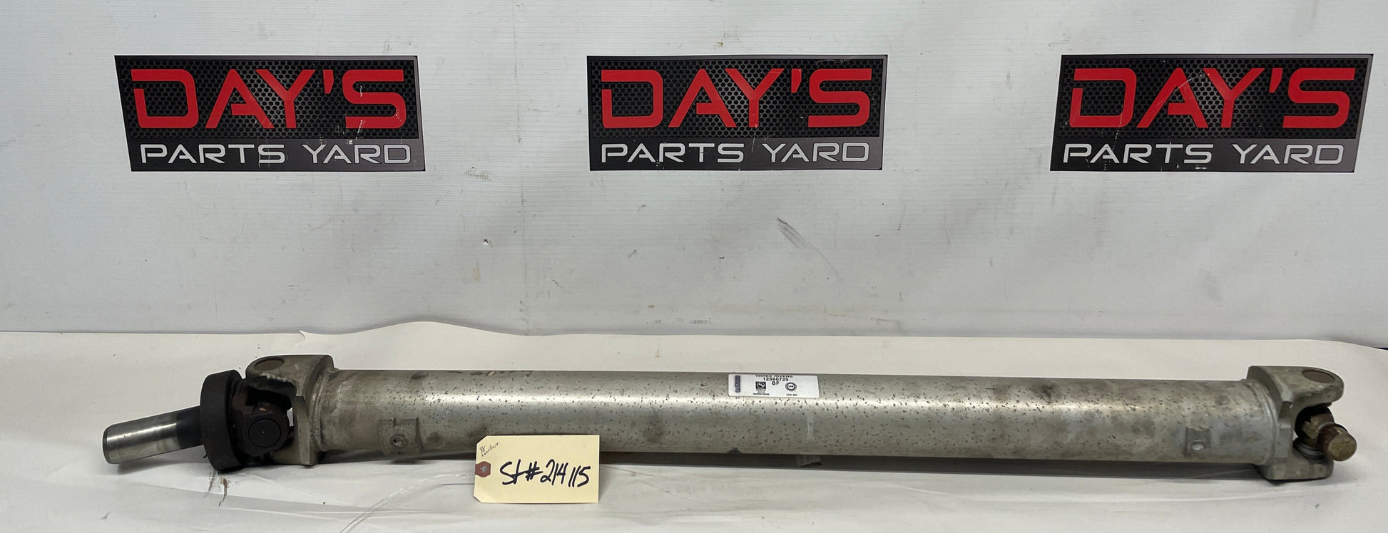 1998 Pontiac Firebird Formula Trans Am Aluminum Driveshaft OEM - Day's Parts Yard