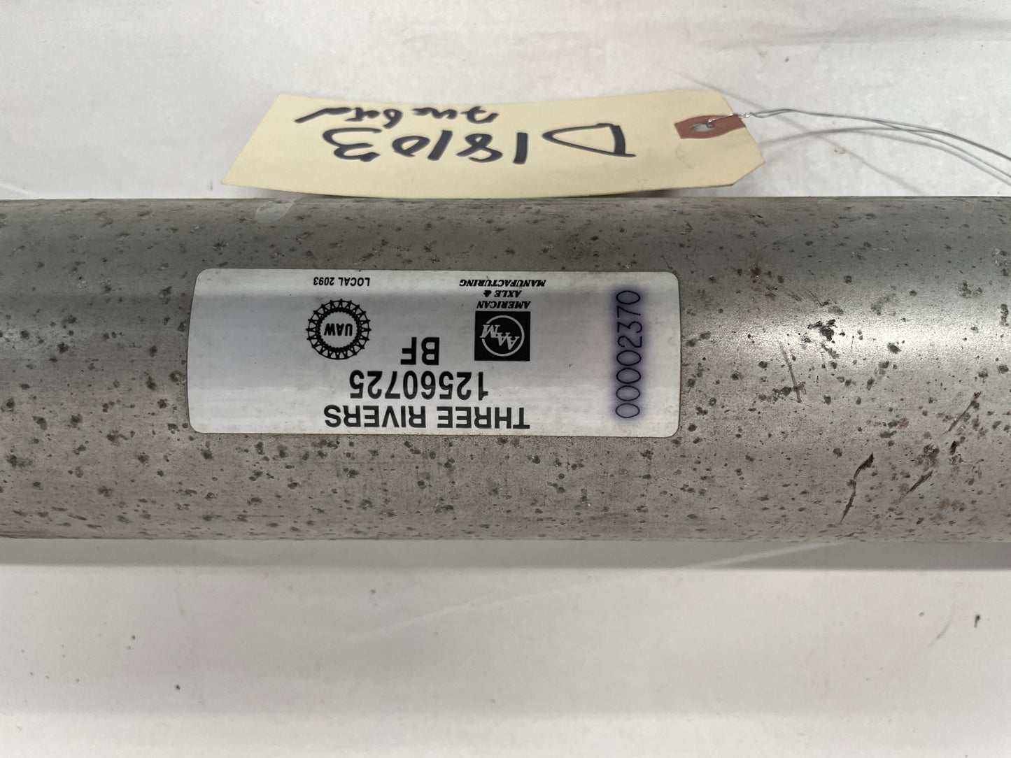 1998 Pontiac Firebird Formula Trans Am Aluminum Driveshaft OEM - Day's Parts Yard