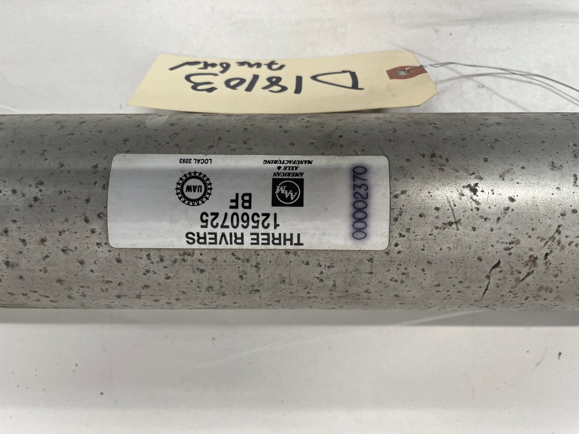 1998 Pontiac Firebird Formula Trans Am Aluminum Driveshaft OEM - Day's Parts Yard