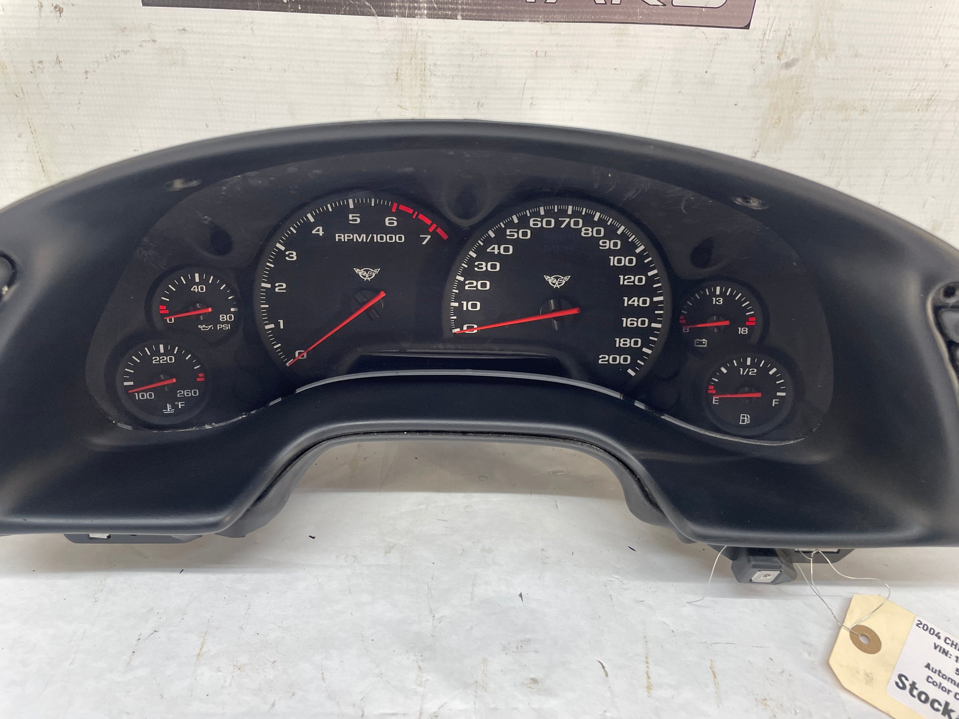 2004 Chevy C5 Corvette Instrument Speedometer Gauge Cluster OEM - Day's Parts Yard