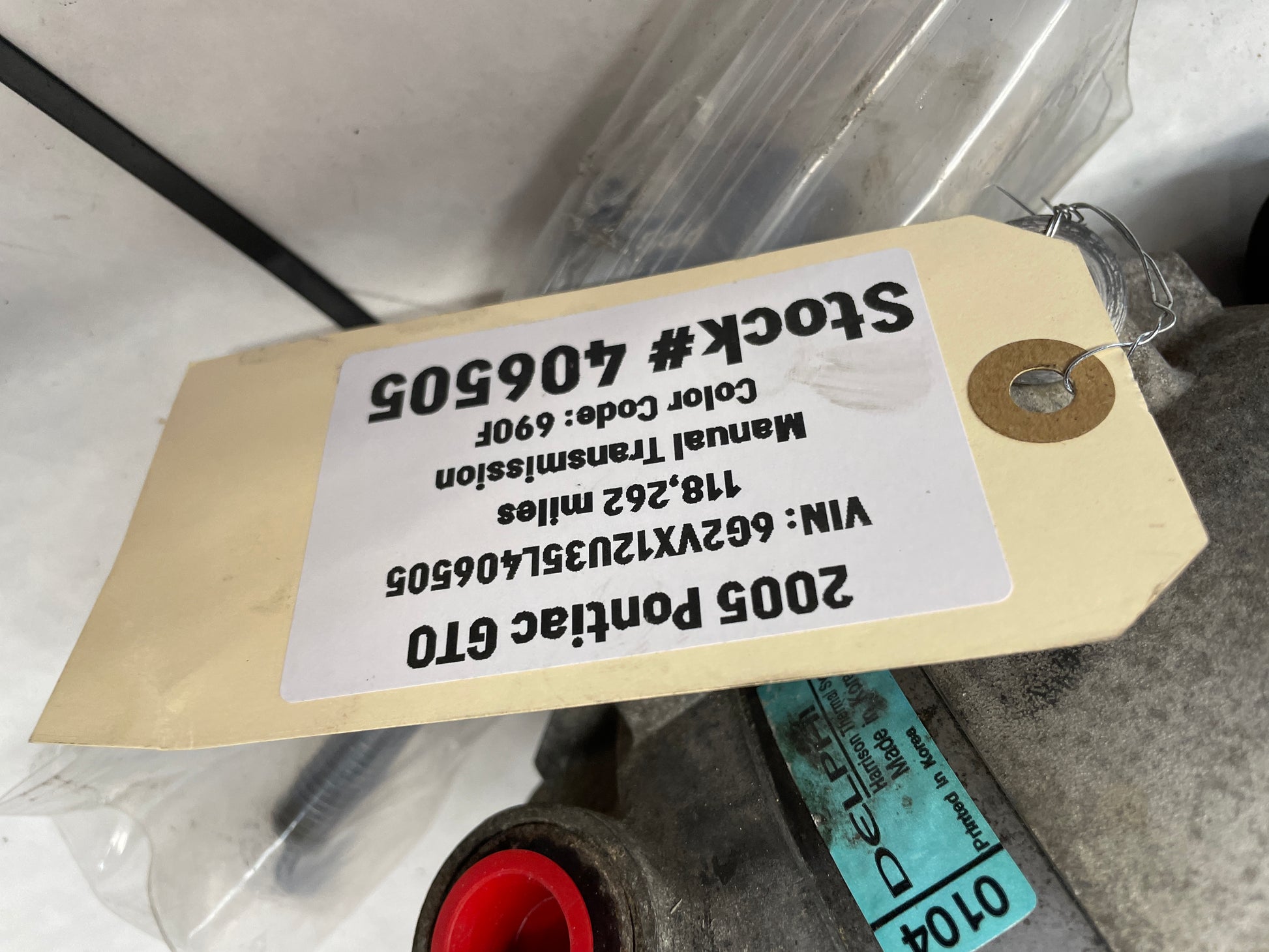 2005 Pontiac GTO A/C AC Air Conditioner Compressor w/ Hardware OEM - Day's Parts Yard