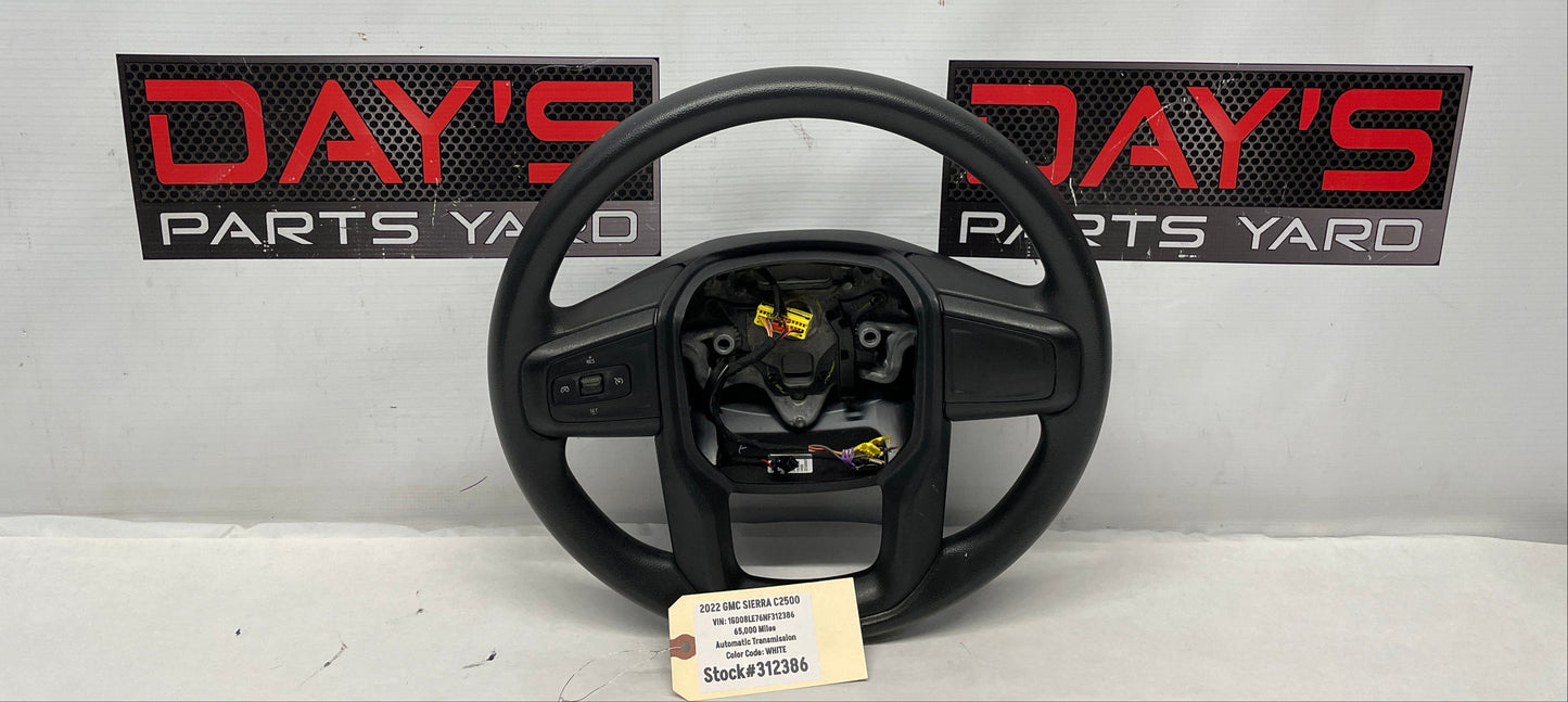 2022 GMC Sierra C2500 Steering Wheel OEM - Day's Parts Yard