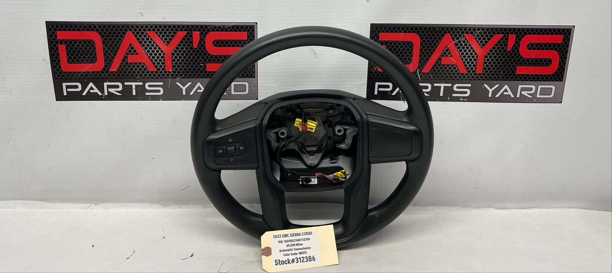 2022 GMC Sierra C2500 Steering Wheel OEM - Day's Parts Yard