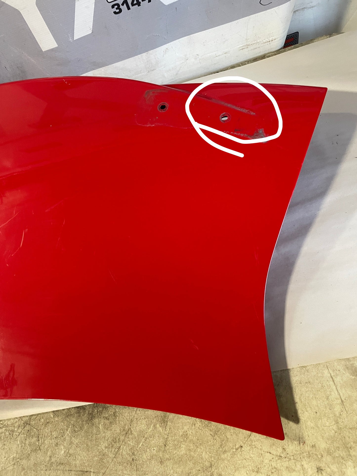 2015 Chevy Camaro SS 1LE Trunk Deck Lid Red OEM